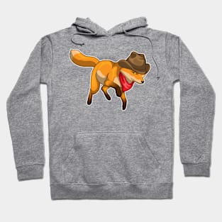 Fox Cowboy Cowboy hat Hoodie